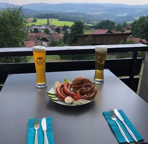 Panoramablick 2 Appartamento Böbrach