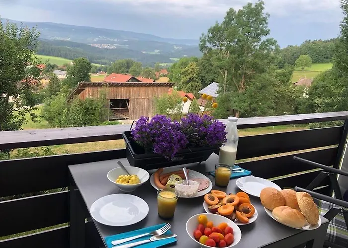 Panoramablick 2 Appartamento Böbrach